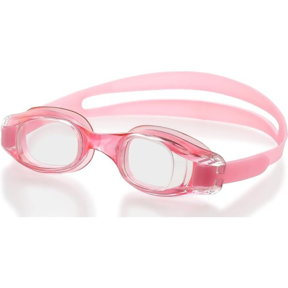 BEEMO Swimming Goggles for Kids/Early Teens Leak Resistant Adjustable - Pink